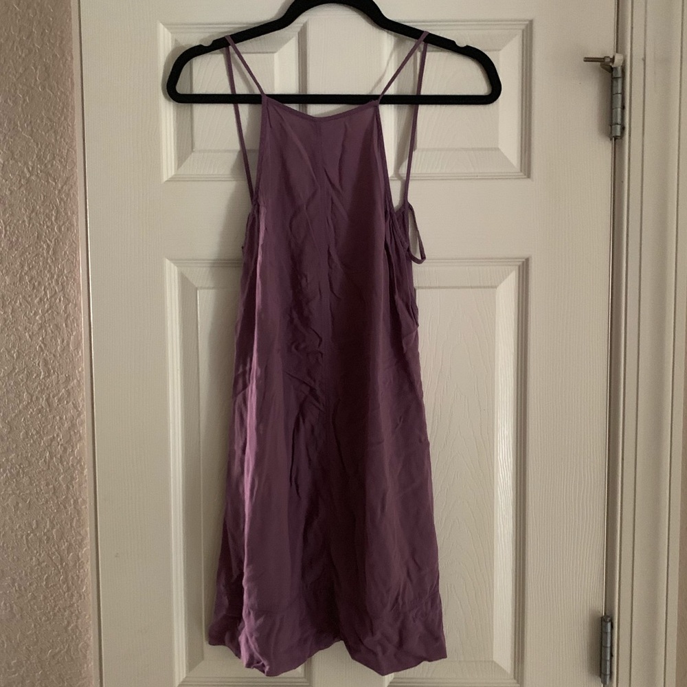 Free people mini backless dress